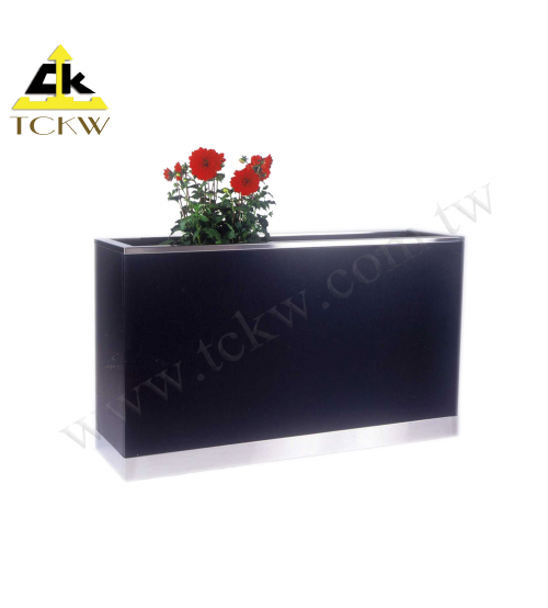 Powder-coated Flower Pot In Black(TF-120T) 